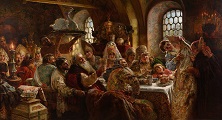Stredoveké stolovanie