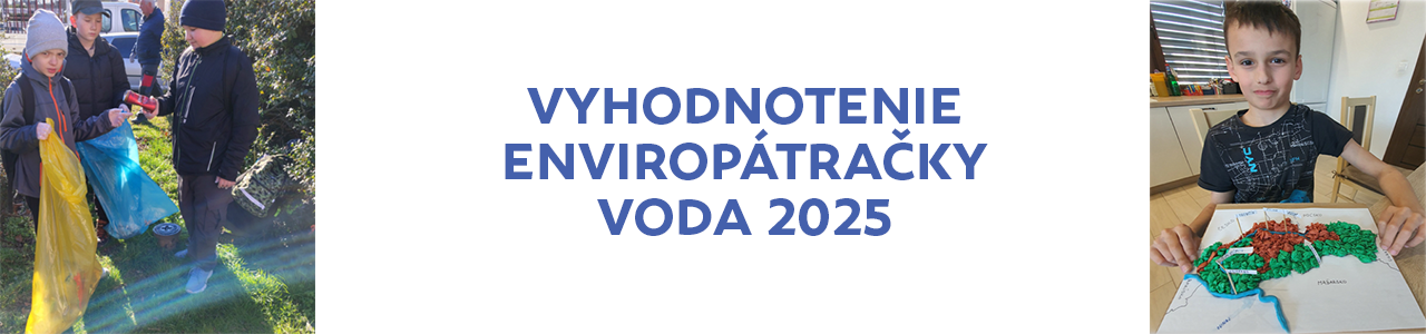 Vyhodnotenie Enviropátračky VODA 2025