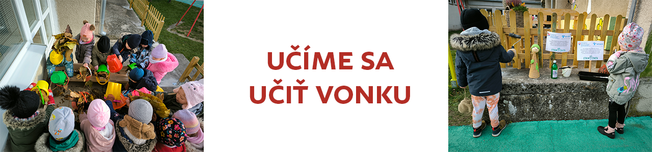 Učíme sa učiť vonku