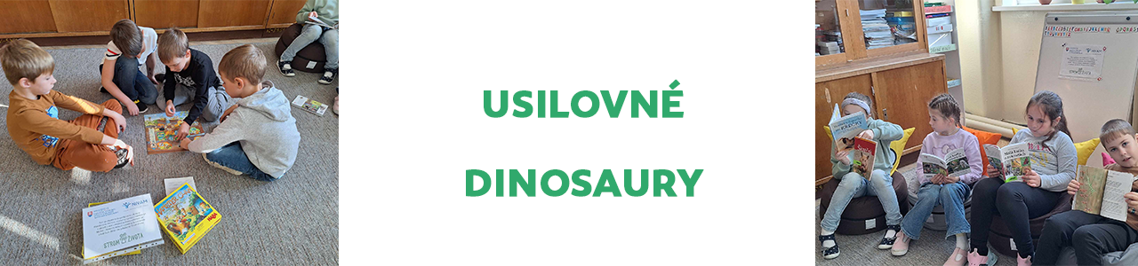 Usilovné dinosaury