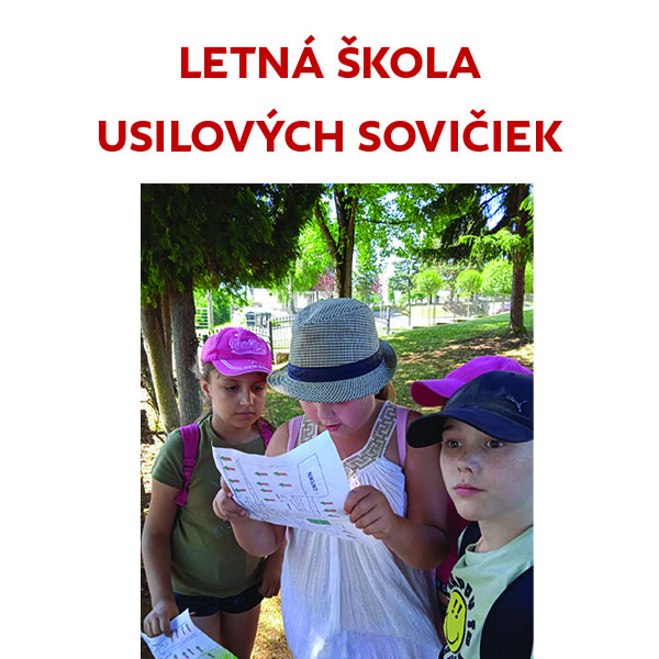 Letná škola usilovných sovičiek