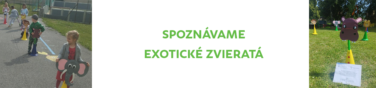 Spoznávame exotické zvieratá