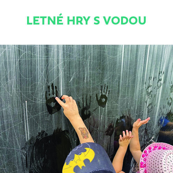 Letné hry s vodou