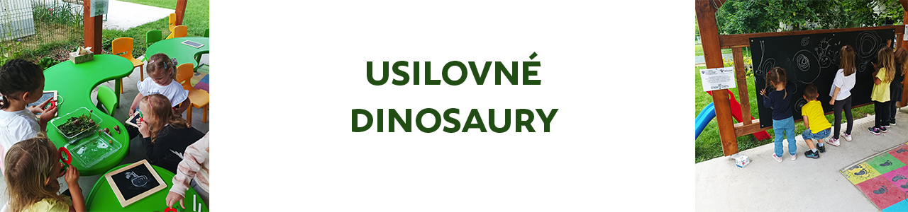 Usilovné dinosaury v ZOO