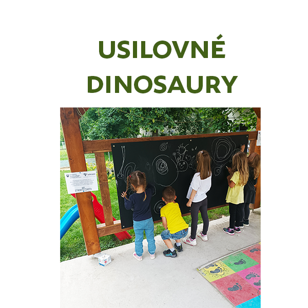 Usilovné dinosaury v ZOO