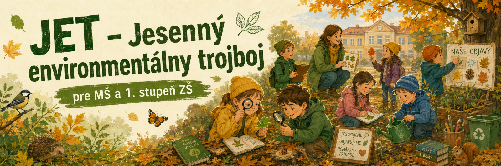 JET – Jesenný environmentálny trojboj (Stromáčikovia)