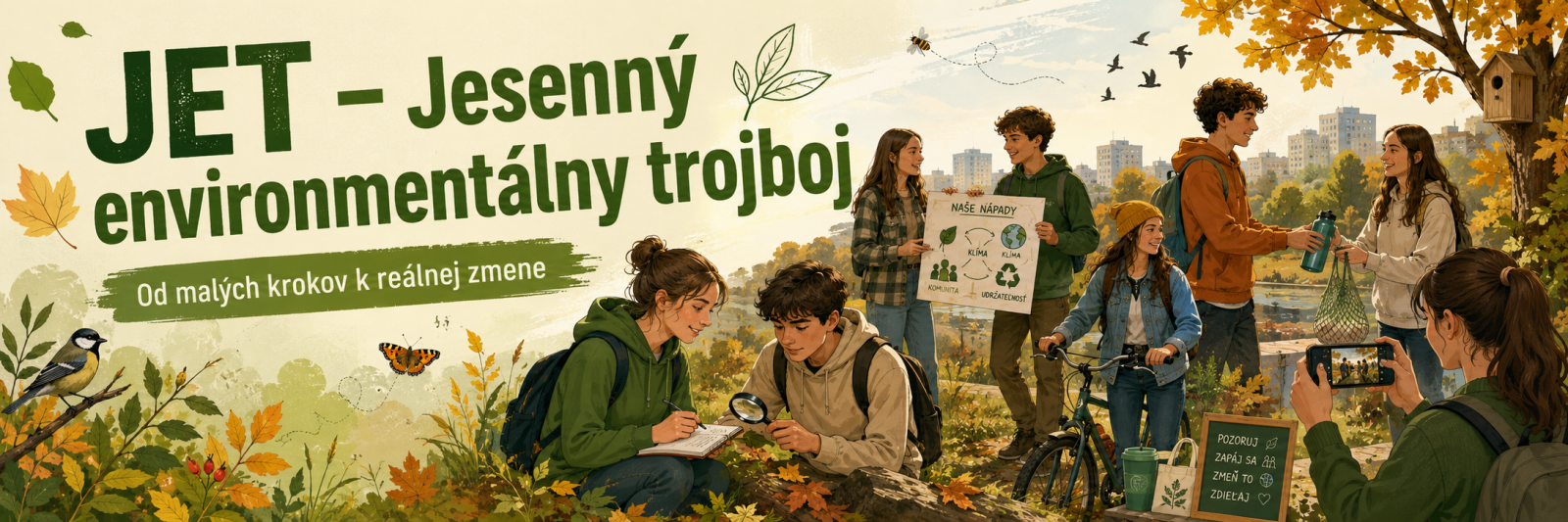 JET – Jesenný environmentálny trojboj (mládež)