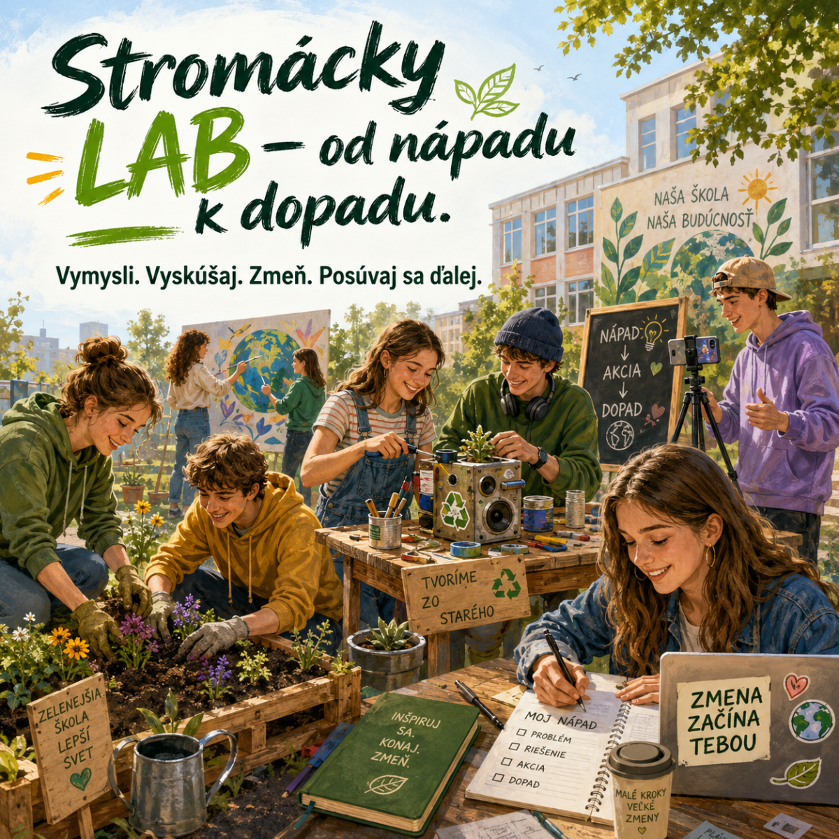 Stromácky LAB – od nápadu k dopadu.