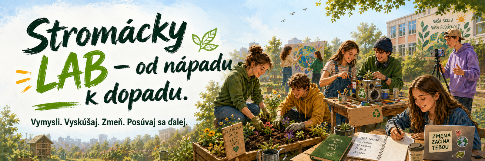 Stromácky LAB – od nápadu k dopadu.