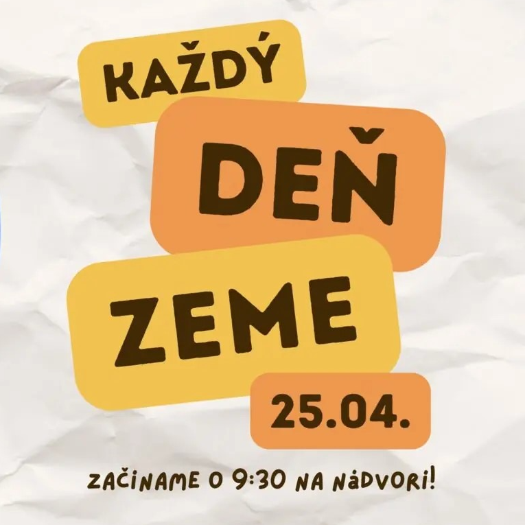 Pozvánka na „Každý deň Zeme“ v Trnave