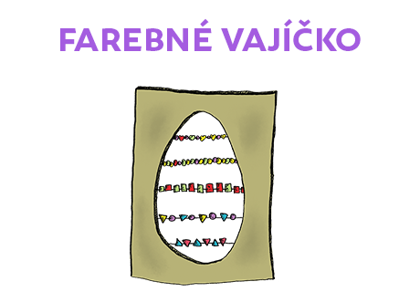 Farebné vajíčko