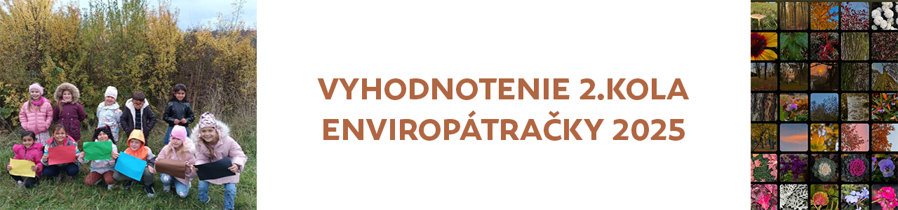 Vyhodnotenie 2.kola Enviropátračky 2025