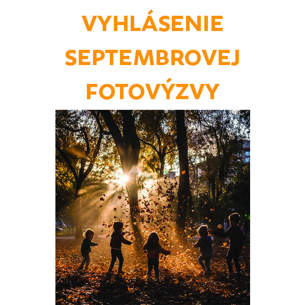 Vyhlasujeme Fotovýzvu SEPTEMBER 2025