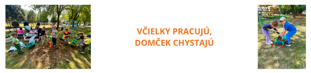Včielky pracujú, domček chystajú