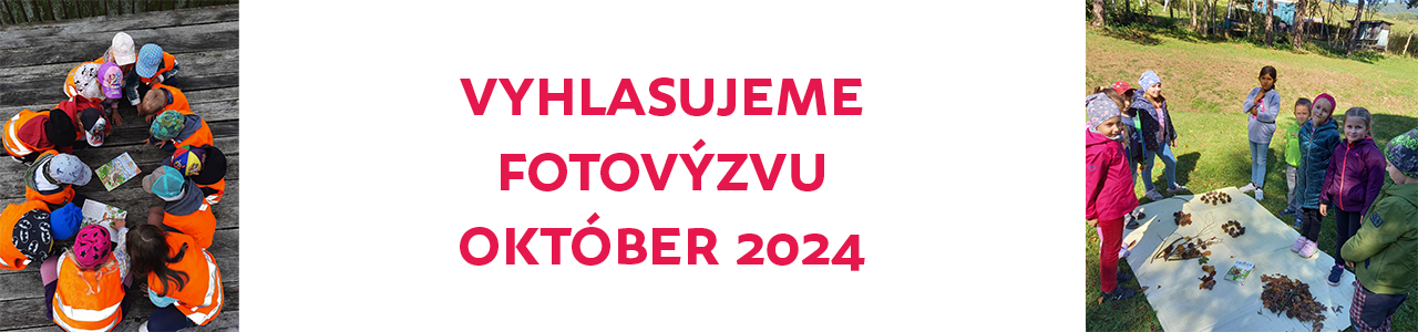 Vyhlasujeme FOTOVÝZVU október 2024