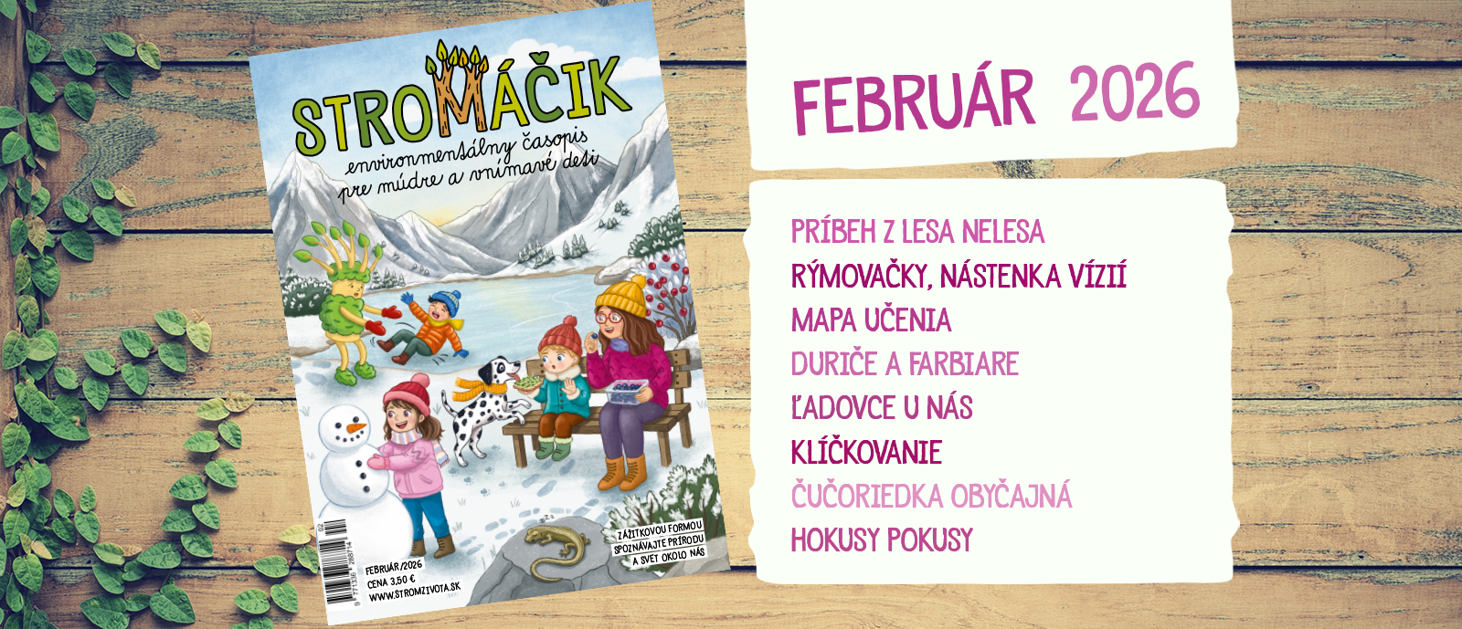 Stromáčik február 2026