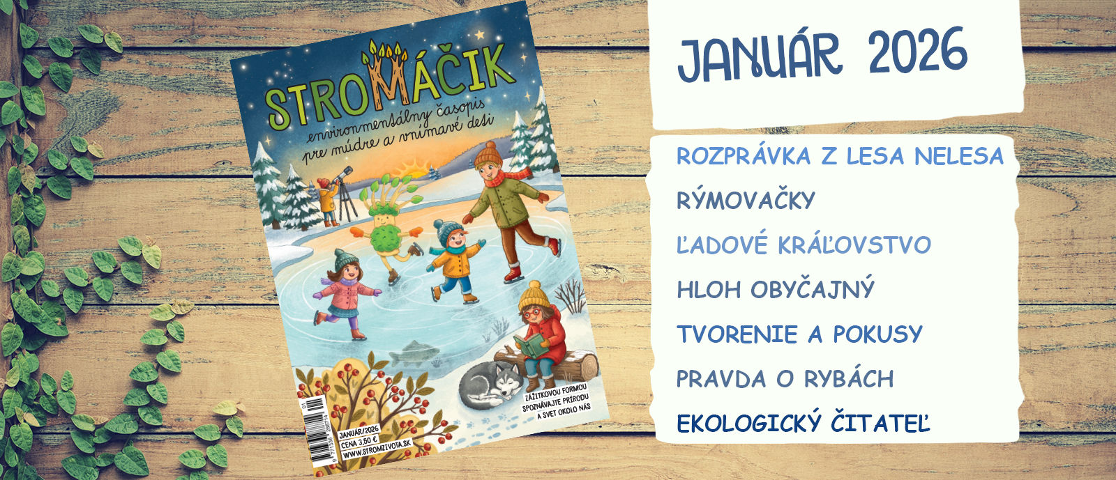 Stromáčik január 2026