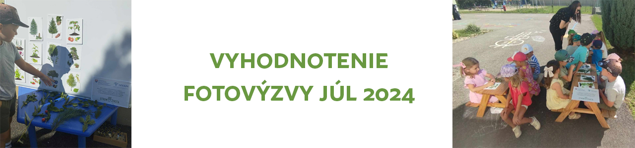 Vyhodnotenie Fotovýzvy júl 2024