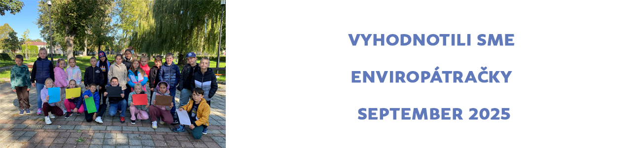 Vyhodnotili sme 1. kolo Enviropátračky 2025