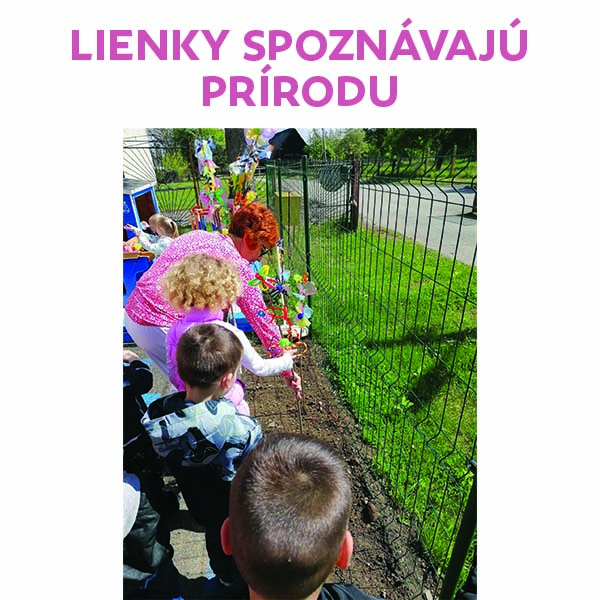 Lienky spoznávajú prírodu