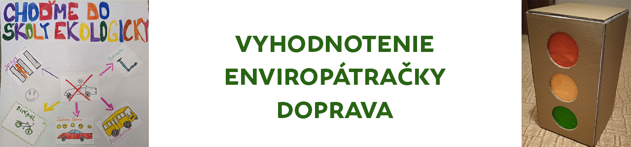 Vyhodnotili sme Enviropátračku DOPRAVA